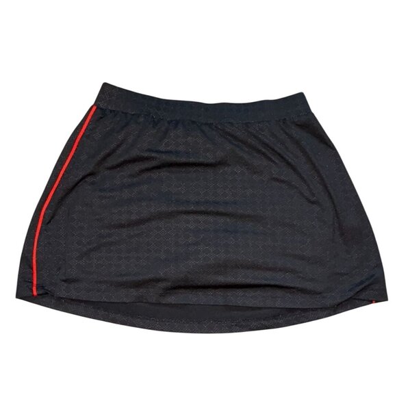 Tail Womens Textured Athletic Skirt/Skort-Black-M-GUC - Picture 1 of 6